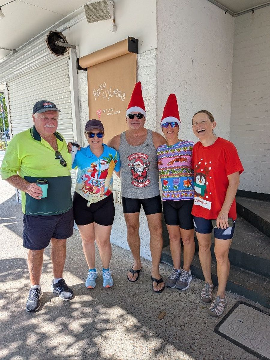 John, Nicole, Jules and Santa's helpers ;-)
