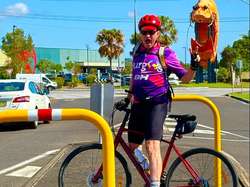 Kev at the Big Prawn