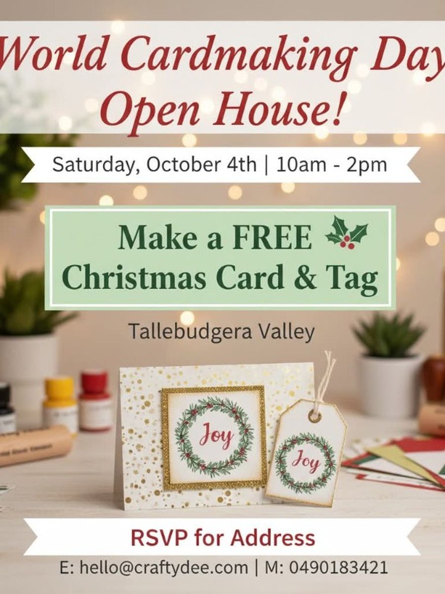 World Cardmaking Day Open House