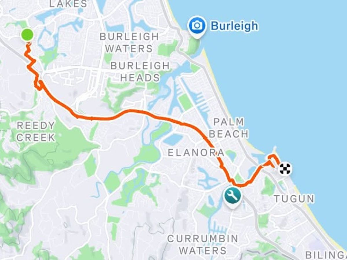 Cycle route to Vikings