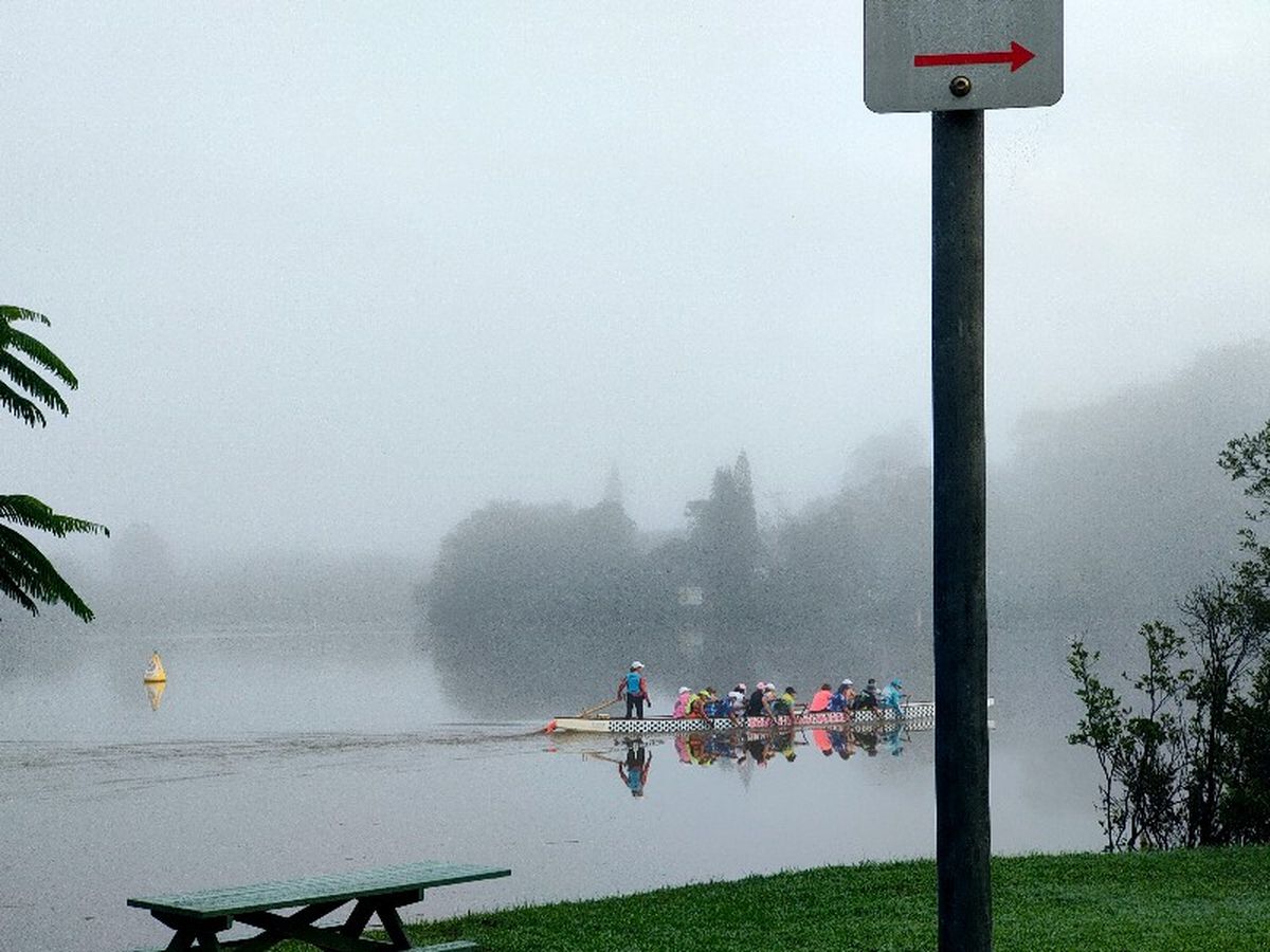 A foggy start at Tumbulgum for all
