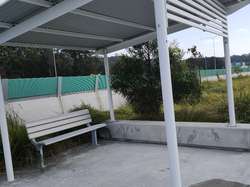 Shelter to admire the scenery, wait for a drink or Bicycle Repair Man