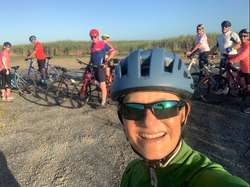 Selfie! With the early morning group