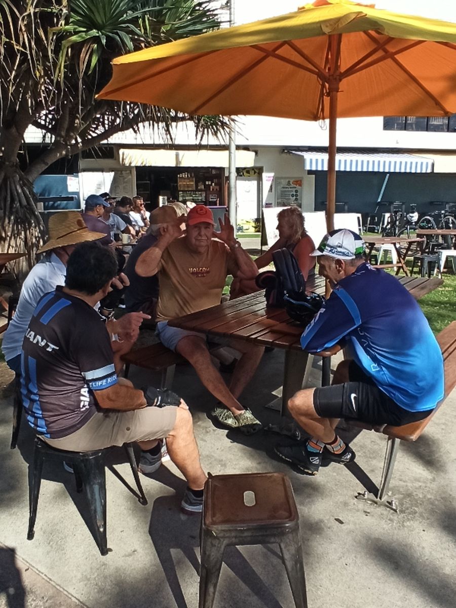 The crew at cafe