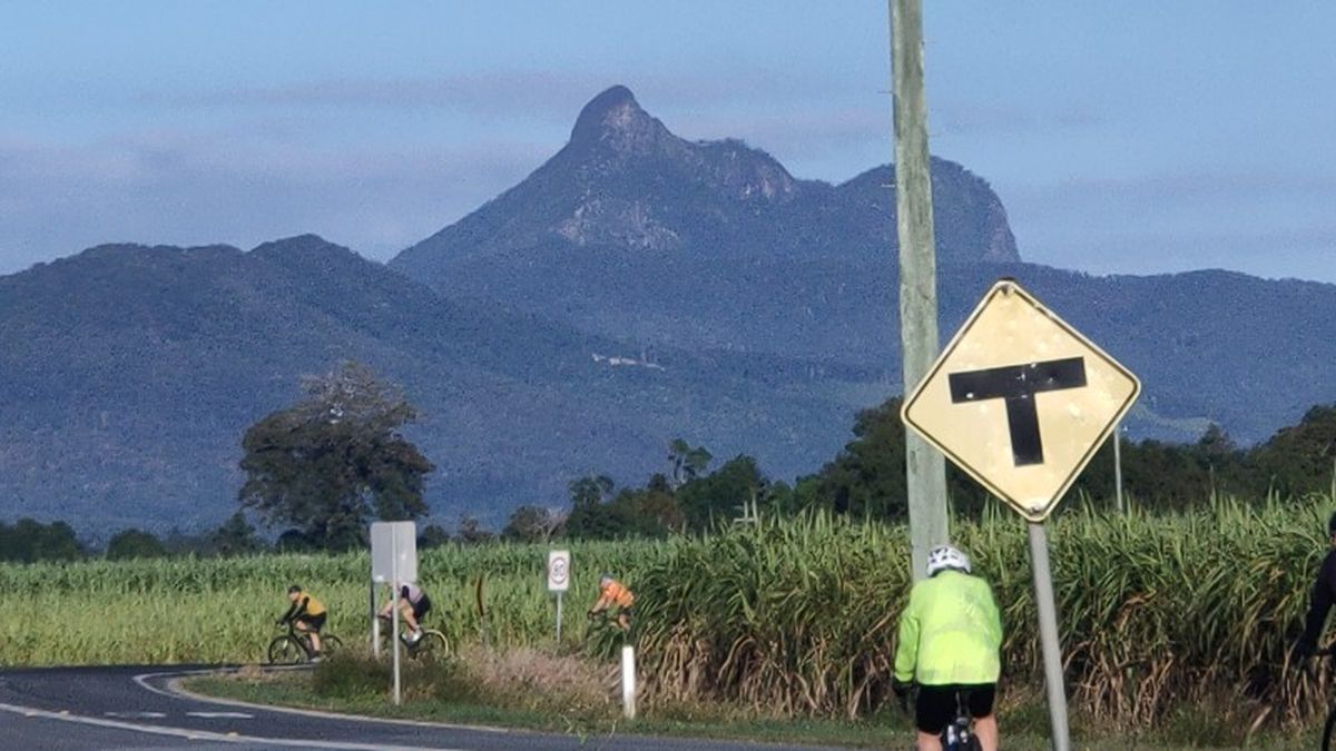 A very clear view of Wollumbin