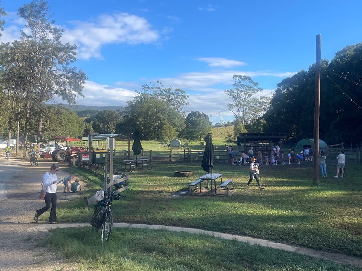 Coffee stop after 17k ride