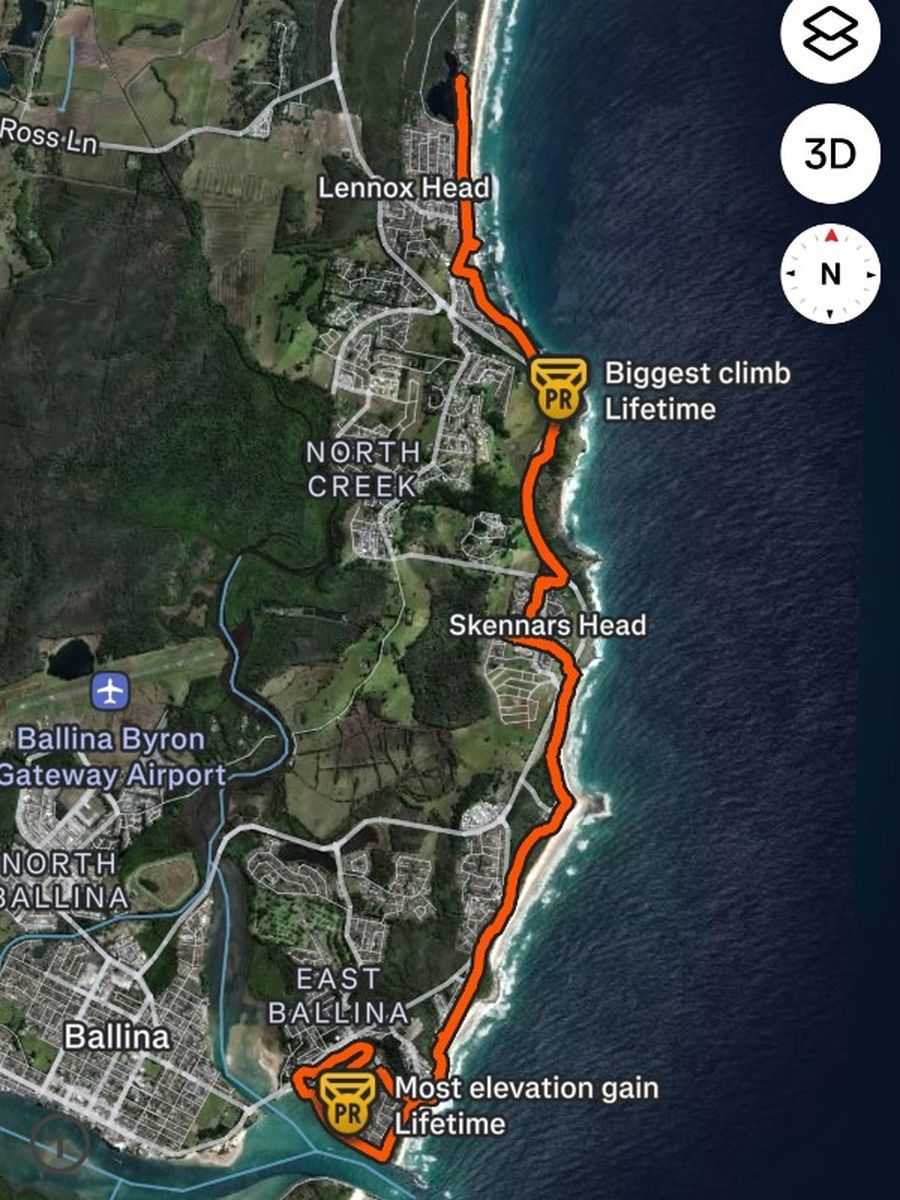 The route